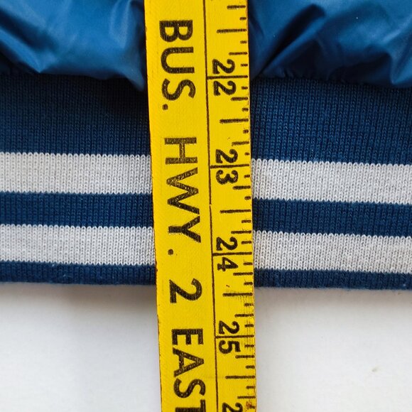 Buffalo David Bitton bomber jacket men's size M blue lot of pockets - Picture 15 of 15